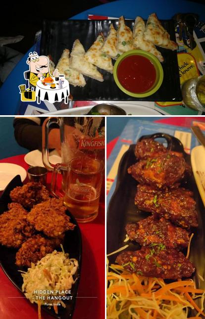 Food at Hidden Place The Hangout