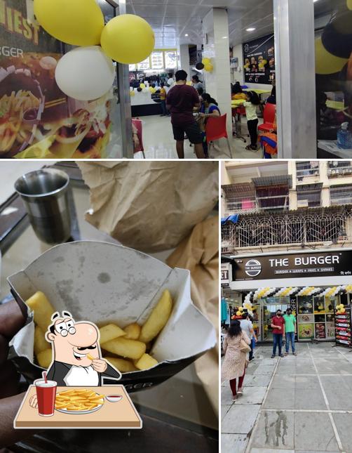 French fries at The Burger Kamothe