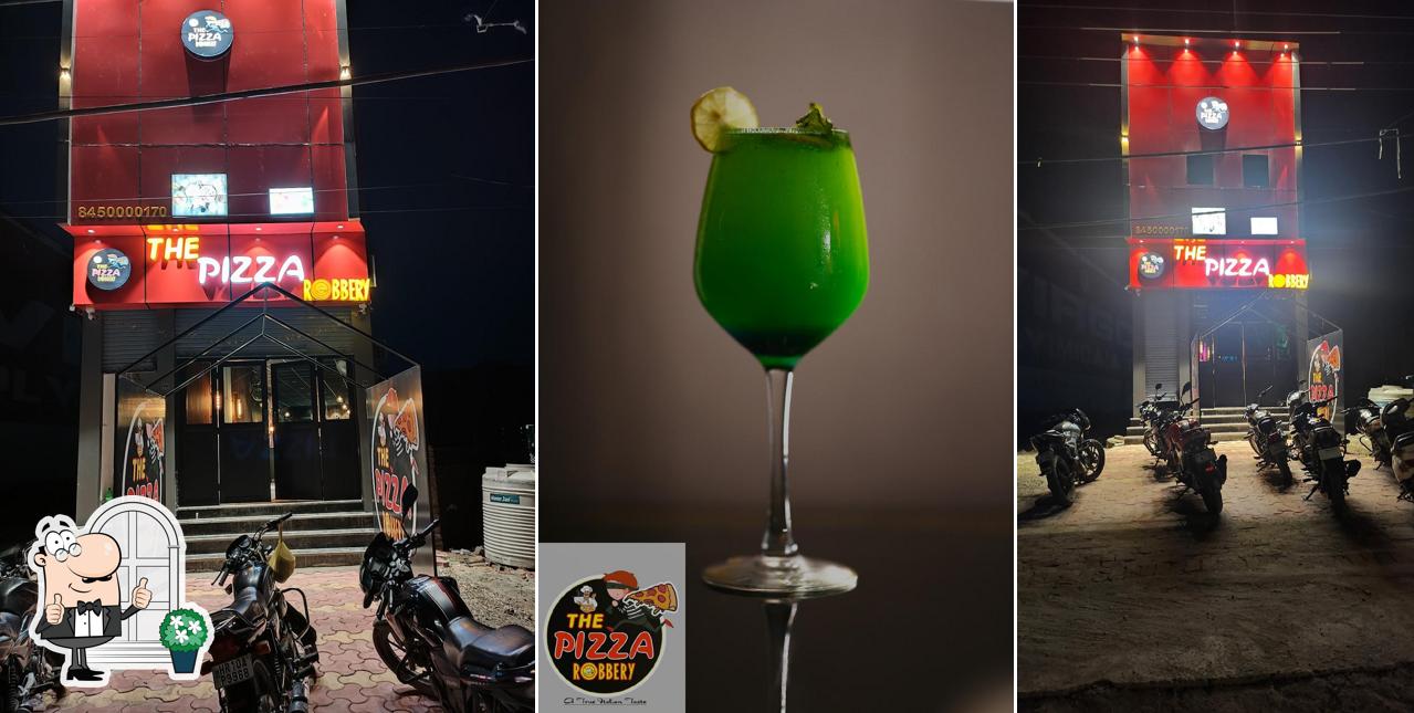 Check out how The Pizza Robbery looks outside