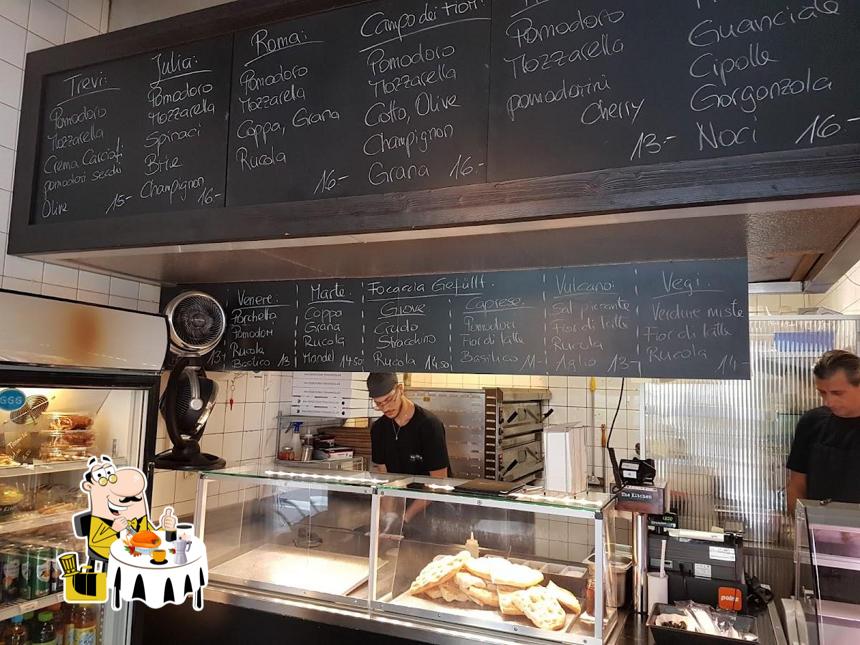 Cibo al The Kitchen Focacceria