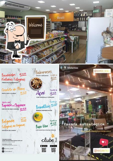 Look at this picture of BOALI - Alimentação Saudável - Restaurante de Saladas, Wraps, Crepes, Bowls, Burritos, Sanduíches, Sucos e Sobremesas