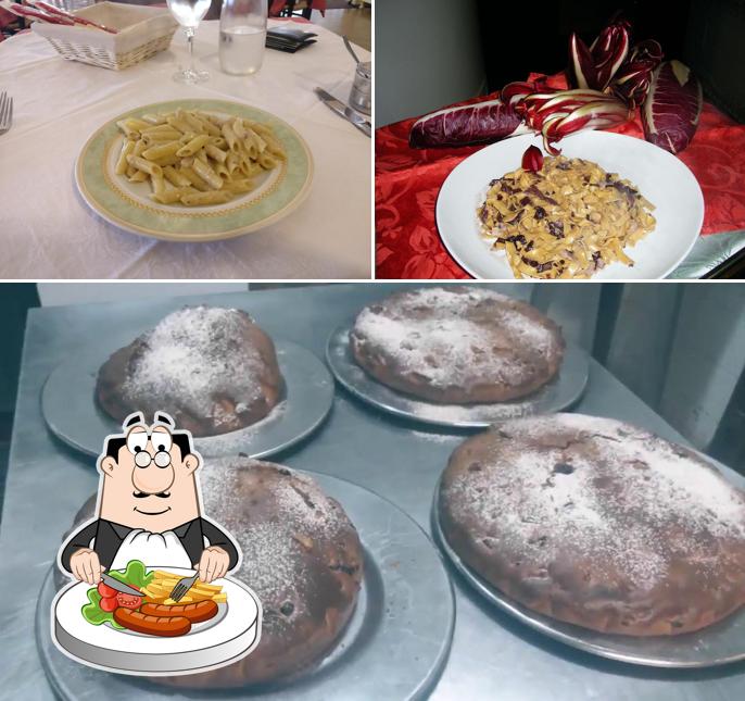 Cibo al Trattoria Vaccese