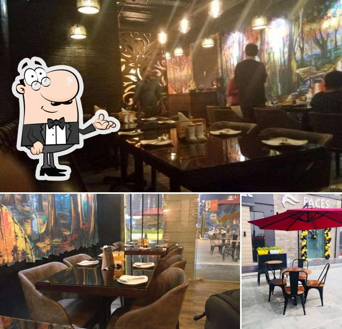 The interior of Desi Handi