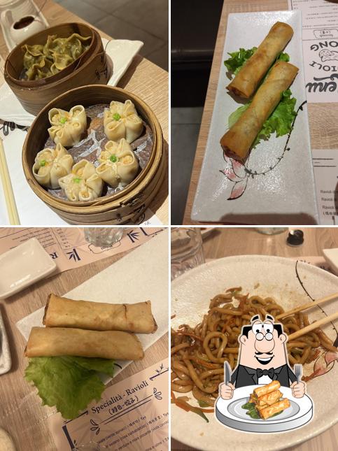 Involtini primavera al Ravioli Dong