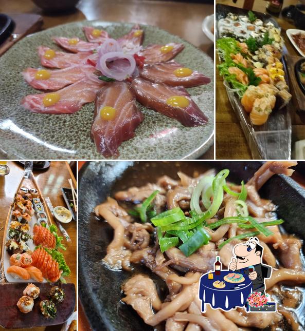 Sashimi em Hokan Sushi Bar