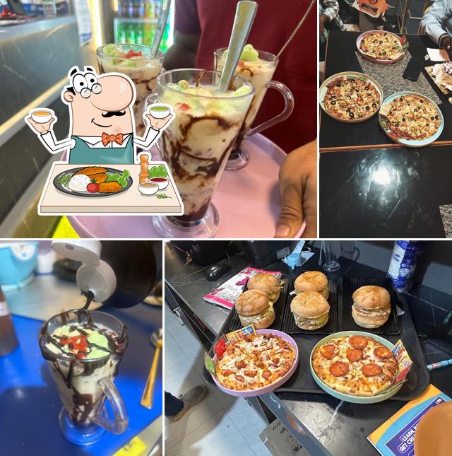 Chocolate mousse at Dynamite Pizza