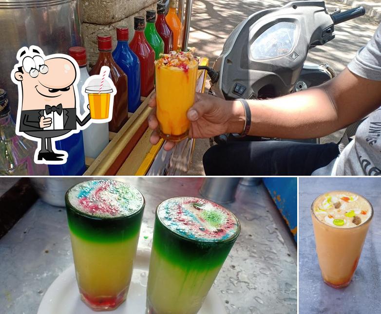 Enjoy a beverage at Radhe Sarbat & Malai Gola Center