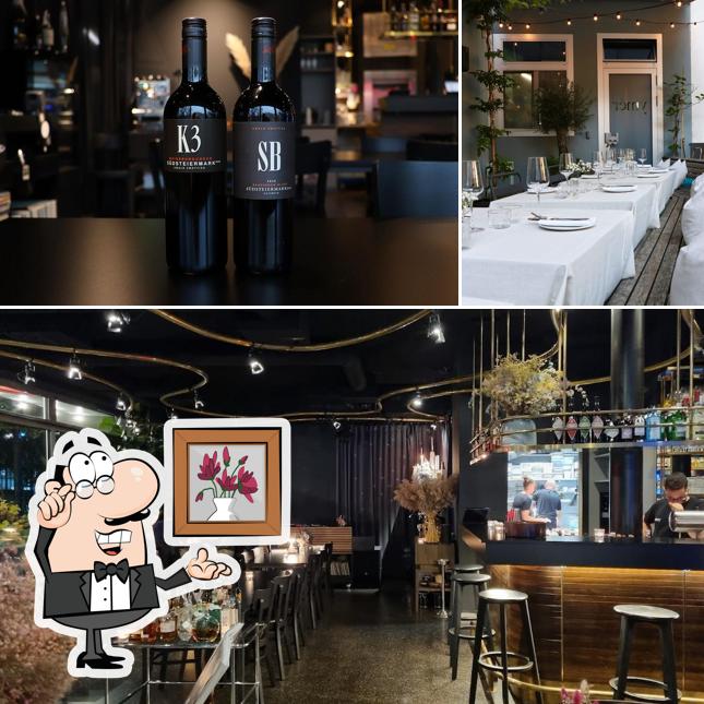 Dai un'occhiata agli interni di rémy restaurant-bar