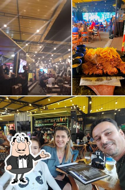 O interior do Contêiner Beer