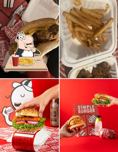 French fries at Simple Burger