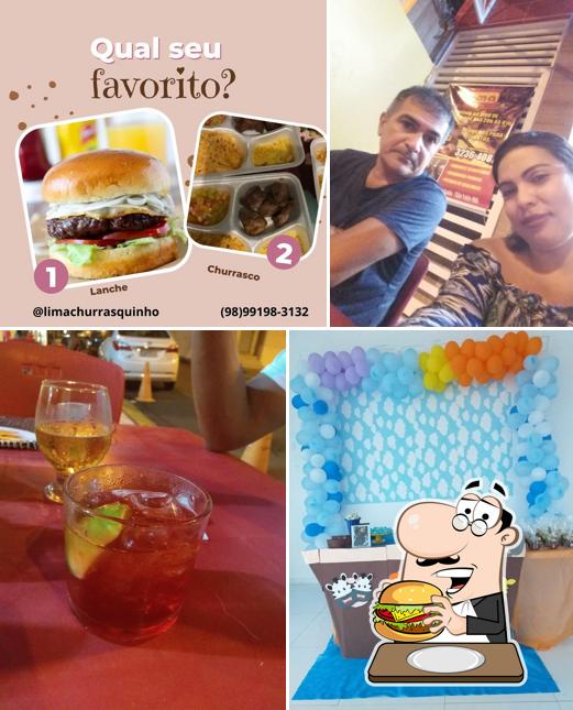 Hambúrguer em Lima Churrasquinho