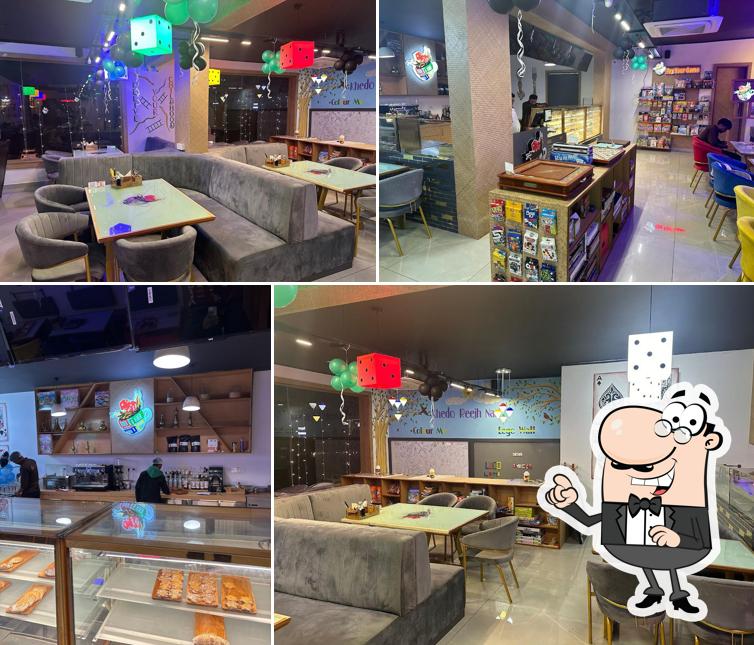 The interior of Ludo and Latte