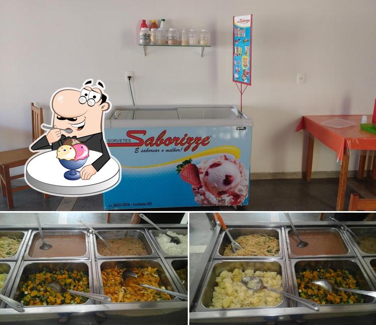 Restaurante Da Hora serve uma gama de pratos doces