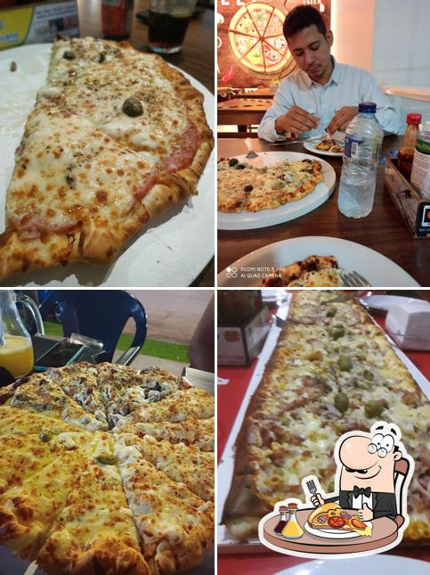 Consiga pizza no Metru's Pizzaria