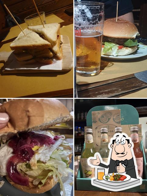 Cibo al Rocker's pub