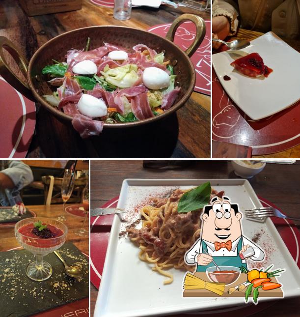 Esparguete à bolonhesa em Azdora Piadineria Itajaí