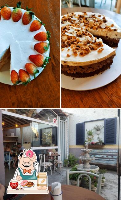 Desfrute de uma das sobremesas