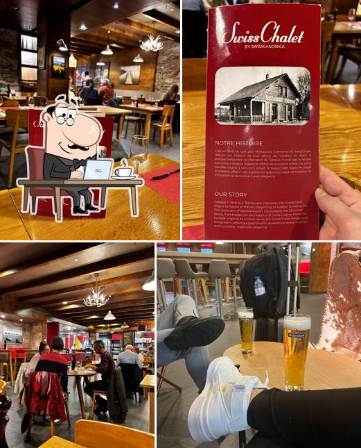 Siediti a un tavolo di Swiss Chalet