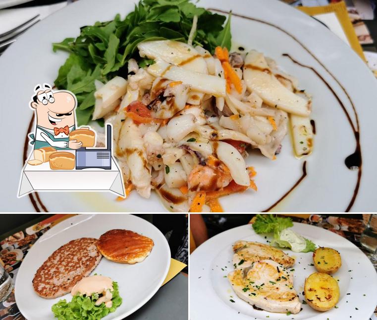 Pane all'aglio al Bar Buffet da Roby