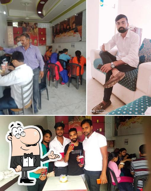 The interior of Jain Chat Bhandar Modinagar