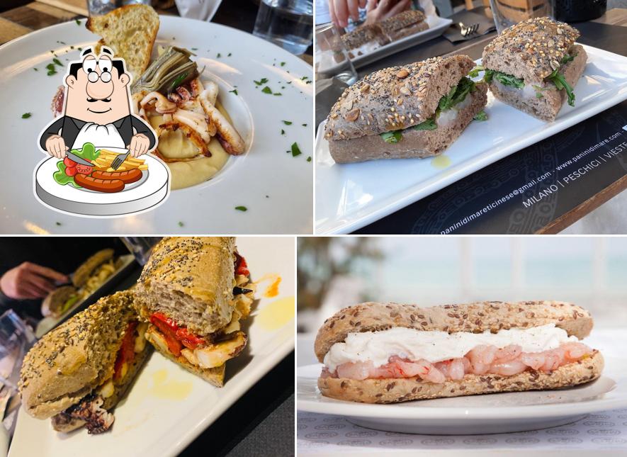 Platti al Panini Di Mare Bistrot Milano