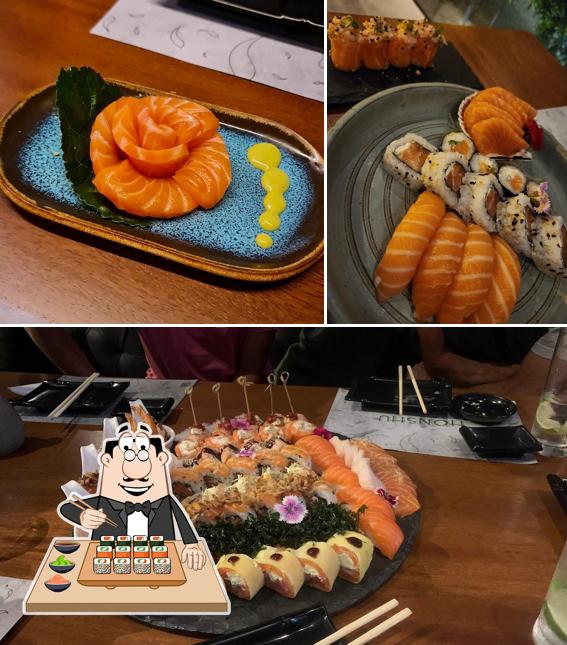 No Honshu Sushi, você pode provar sushi