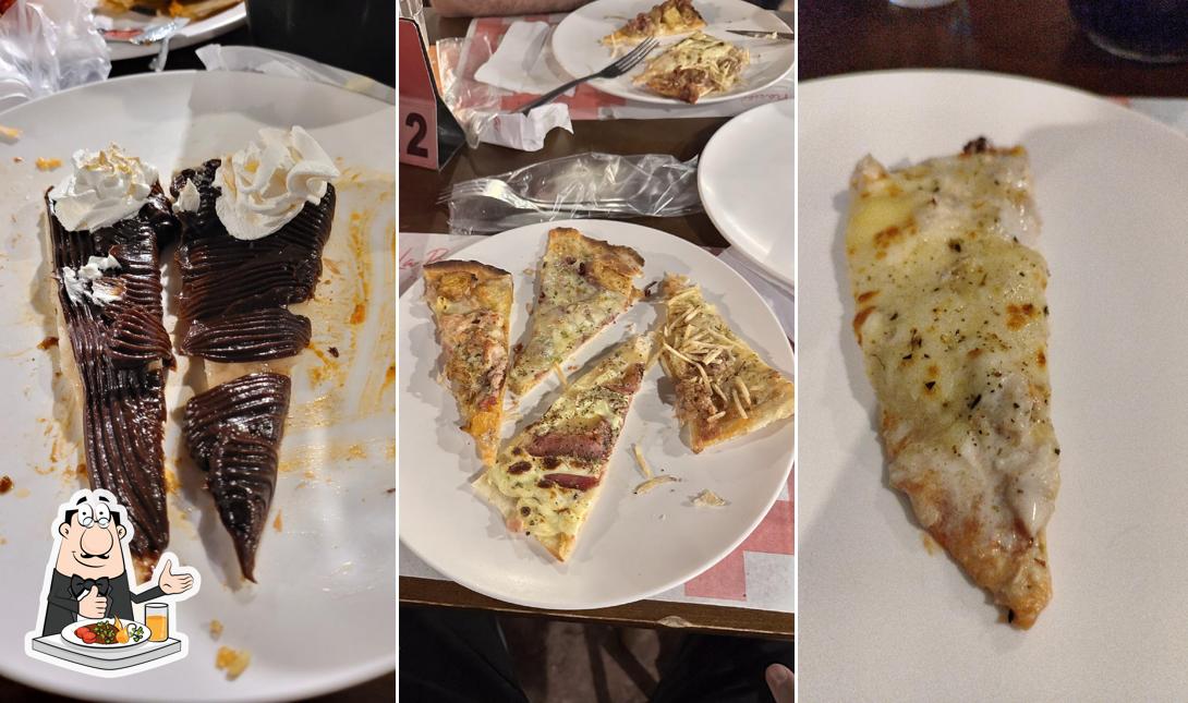 Comida em La Piazza Pizzaria