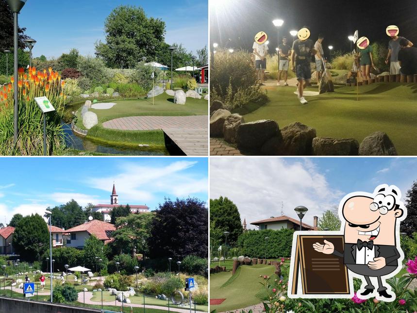 Guarda l'area esterna di IL miniGOLF di Usmate Velate