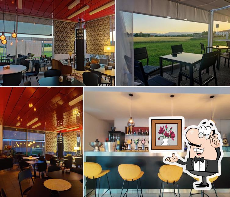 Dai un'occhiata agli interni di Confine Cafe da Nadia e Michela