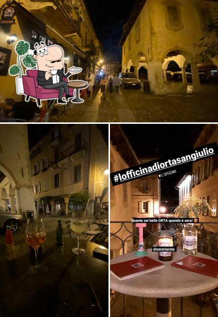 Questa è la foto che presenta la interni e esterno di L'OFFICINA