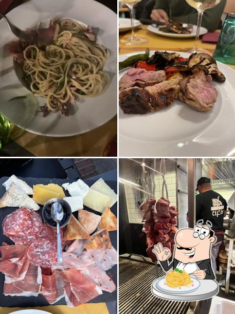 Spaghetti alla carbonara al Tiflis Braceria Pizzeria