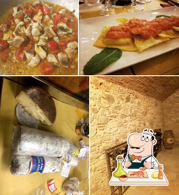 Gamberetti e grana al Lo Stregatto Bistrot Agricolo