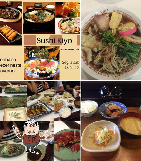 Comida em Sushi Kiyo