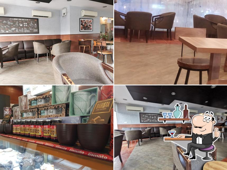 The interior of Barista Patiala ️