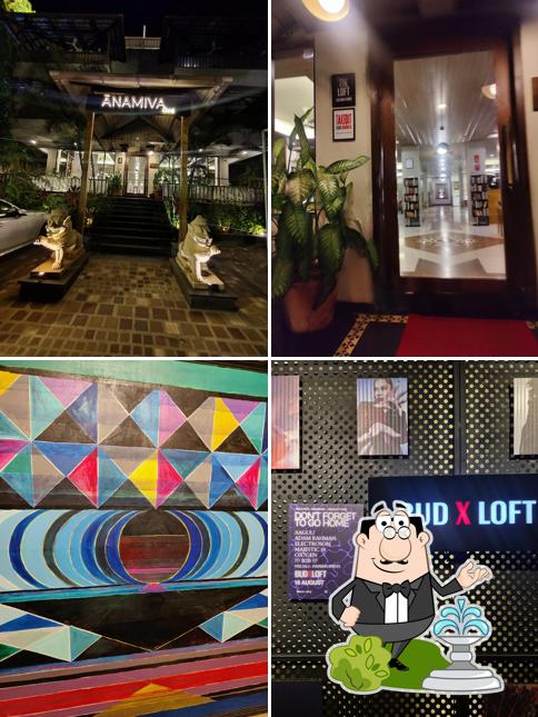 The picture of exterior and interior at The Loft at Ānamiva