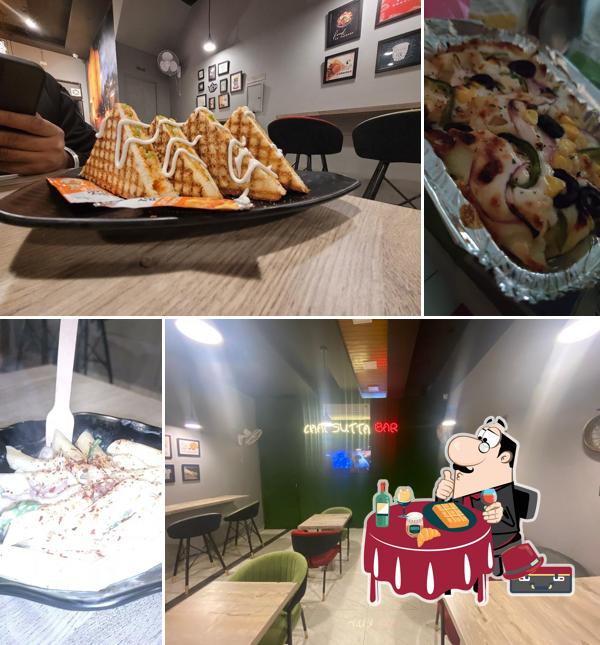 Waffles at Chai Sutta Bar