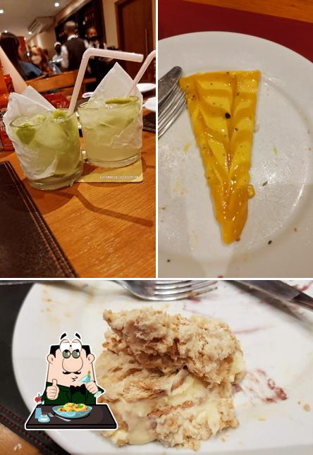 Dê uma olhada a foto mostrando comida e bebida no Pizzaria Porto Alegre - Uberaba/MG