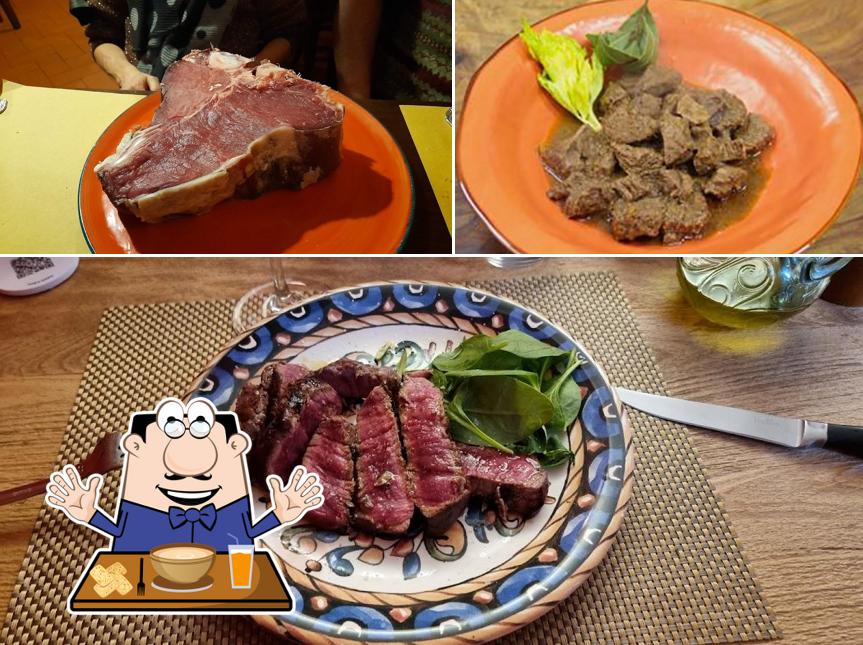 Cibo al Ristorante osteria Il Bivio