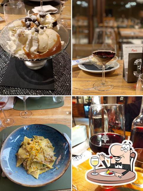 Platti al La Locanda Paradiso