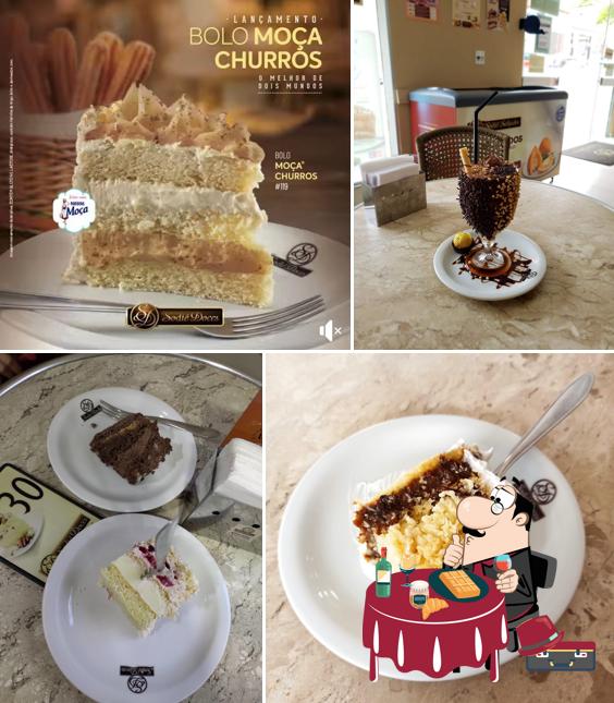 Peça uma das sobremesas