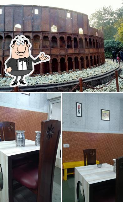 Check out the picture depicting interior and exterior at Tripti Restaurant