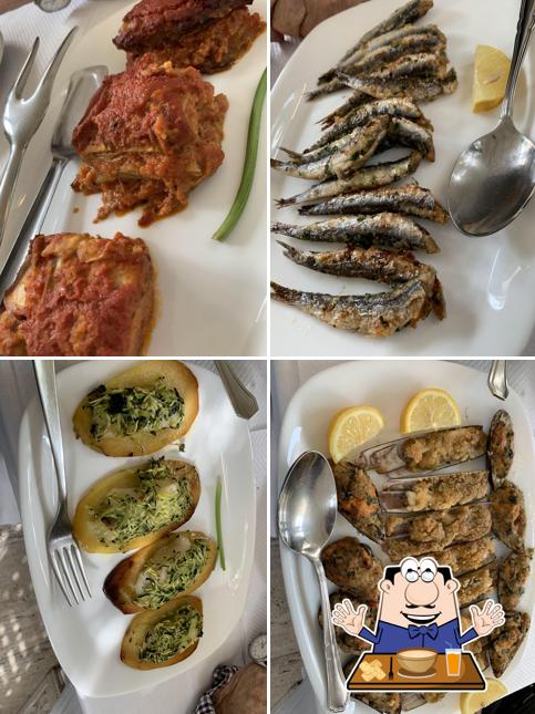 Cibo al Trattoria Pennesi