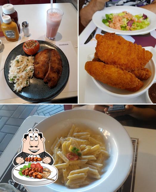 Platos en Kharina Água Verde