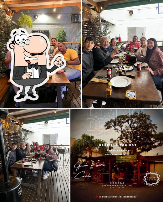 O interior do PARRILLA DO LADO