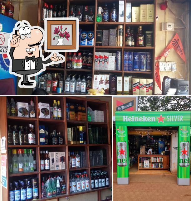 The interior of Deepa Bar & Restaurant & Deepa Wine Store