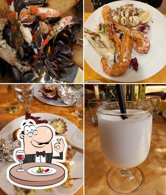 Cibo al Ristorante Casina delle Rose