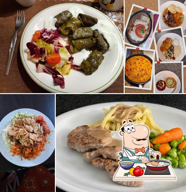 Paella al Café Restaurant Negropont