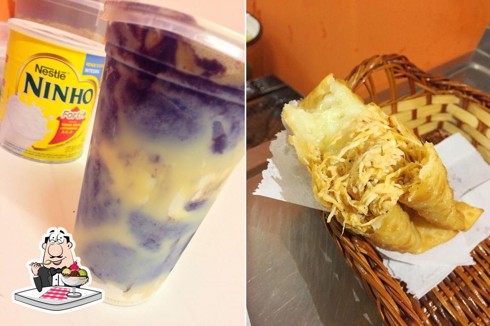 Deniki's Burger serve uma seleção de pratos doces