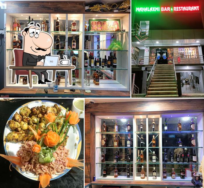 The interior of MAHALAXMI BAR & RESTAURANT