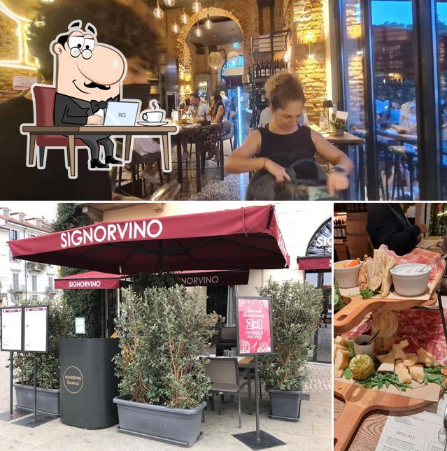 Siediti a un tavolo di Signorvino Milano